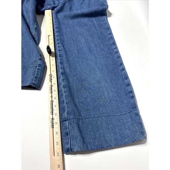 Everlane The Easy Jean Wide Leg Crop High Rise Elastic Waist Women Size 2 (J3) - Picture 11 of 12